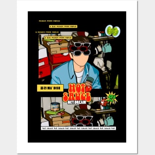 NCT DREAM HOT SAUCE JISUNG VER Posters and Art